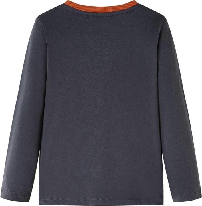 Produktbild VidaXL Kinder-Langarmshirt Anthracite 104,Material: 100 (104)