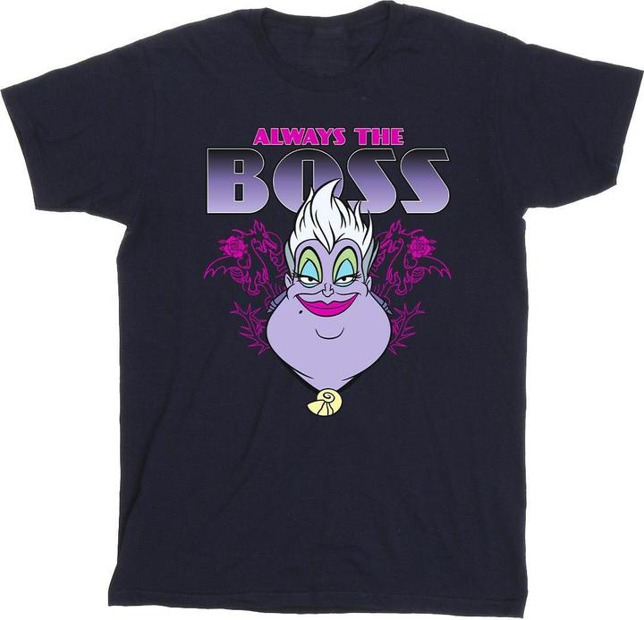 Immagine prodotto Disney The Little Mermaid Ursula Mum Is The Boss Maglietta Ragazze (140, 146)