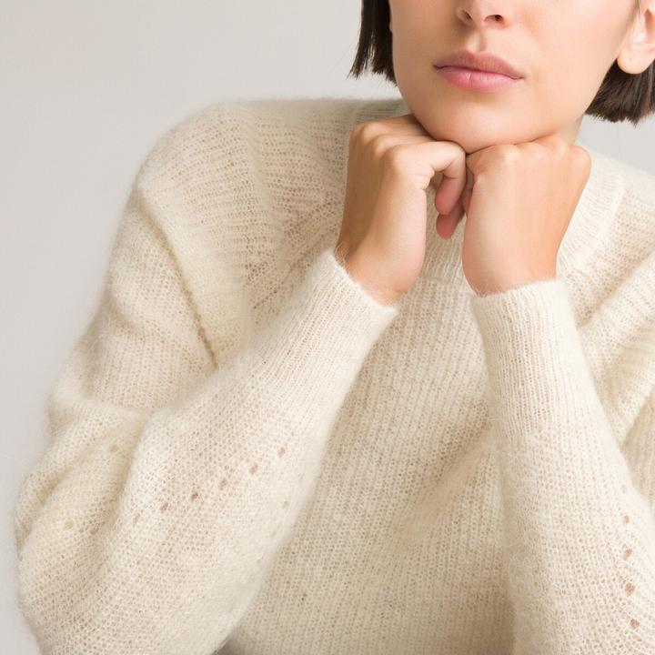 Produktbild La Redoute Collections Pullover mit Stehkragen (S)