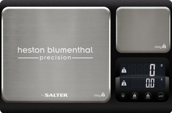Produktbild Salter 1049A HBBKDR Heston Blumenthal Präzisions-Digital-Küchenwaage mit zwei Plattformen