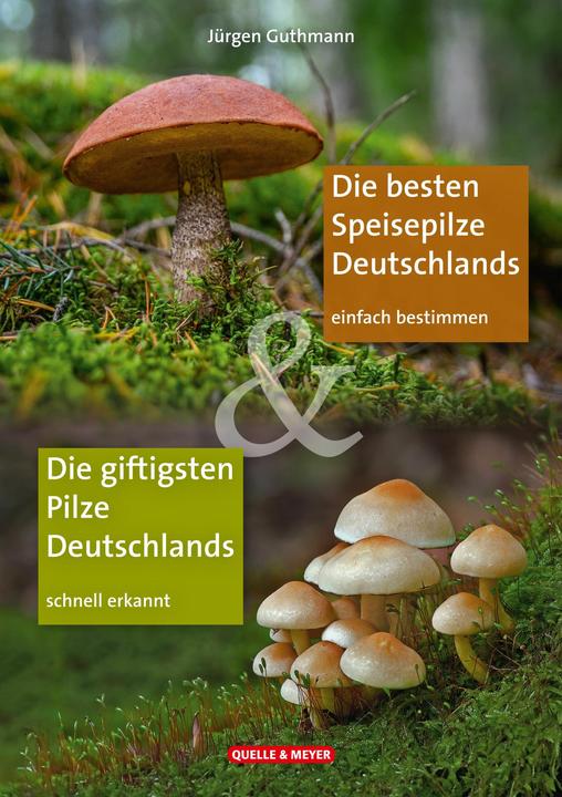 Actual product image Die besten Speisepilze & Die giftigsten Pilze Deutschlands (German, Jürgen Guthmann, 2024)