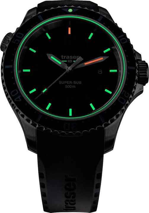 Actual product image Traser P67 SuperSub (Diving watch, 46 mm)