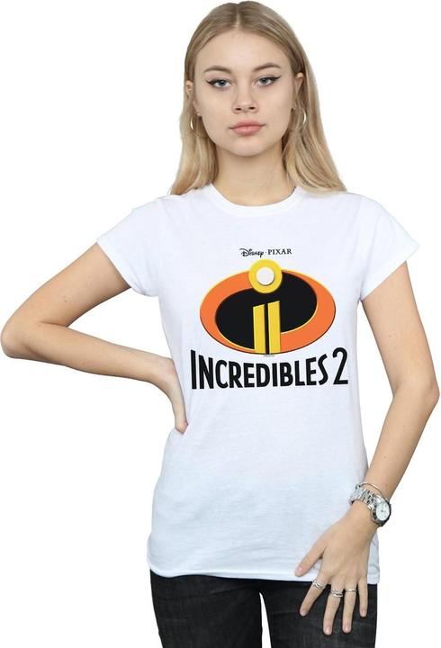 Immagine prodotto Disney Incredibles 2 Emblem Logo Maglietta Donna (XXL)