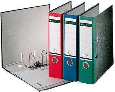 Immagine prodotto Leitz STANDARD-ORDER A4 80MM Con fessure, per formato A4, cartone (RC), larghezza del dorso 80mm. Pate (A4, 80 mm, 1 Pezzo/i)