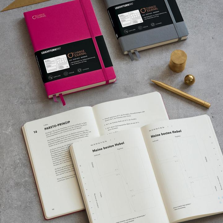 Actual product image Leuchtturm1917 change journal (A5, Dotted, Hardcover)