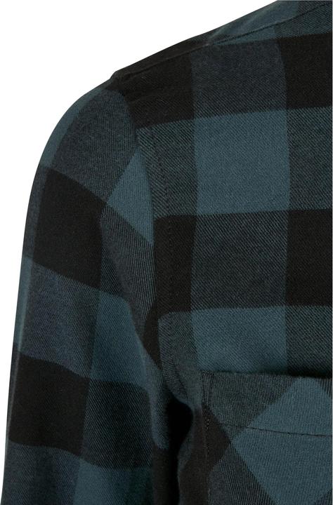 Actual product image Urban Classics Ladies Turnup Checked Flannel Shirt - 1180 (XXL)