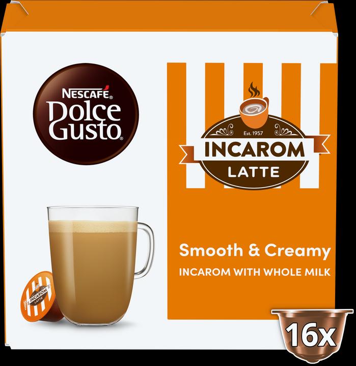 Actual product image Nescafé Dolce Gusto Incarom Latte (16 x Port.)