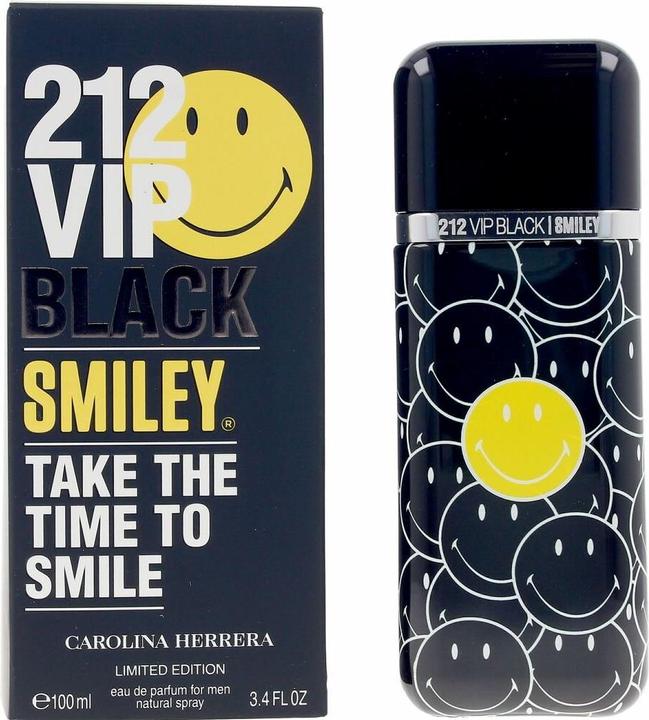 Actual product image Carolina Herrera 212 VIP BLACK limited edition eau de parfum spray 100 ml (Eau de parfum, 100 ml)