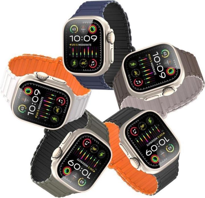 Actual product image Dux Ducis KJ bracelet (42 mm, 45 mm, 44 mm, 49 mm, Silicone)