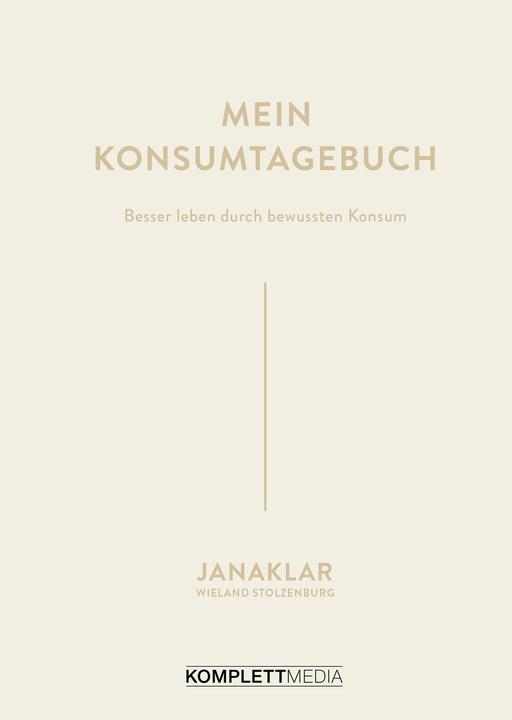 Produktbild Mein Konsumtagebuch (Deutsch, Jana Kaspar, 2019)