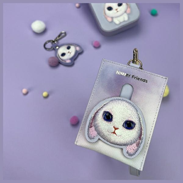 Produktbild iLike Nimmy card wallet purple Big Eyed Pet 2.0 Rabbit