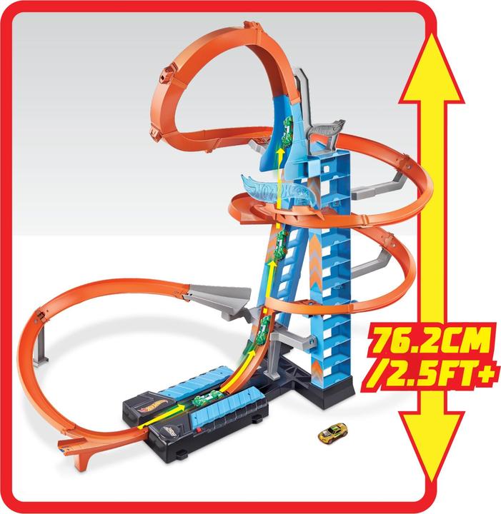 Actual product image Hot Wheels Sky Crash Tower