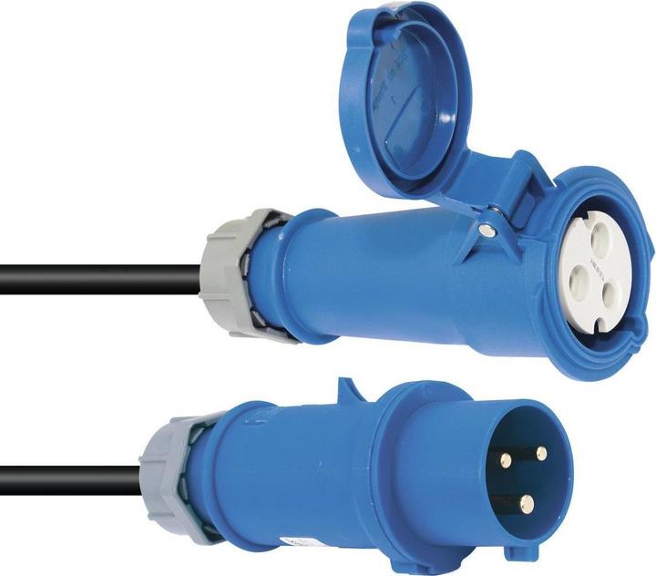Actual product image Psso CEE extension 16A 3x2,5 10m blue (10 m)