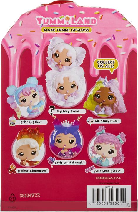 Actual product image MGA Yummiland Lip Gloss Doll Series 2 + Mystery Chase