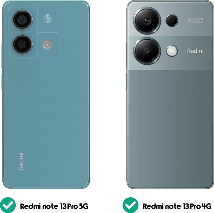 Produktbild Avizar 9H Härtegrad Glas-Displayschutzfolie (1 Stück, Xiaomi Redmi Note 13, Xiaomi Poco M6 Pro)