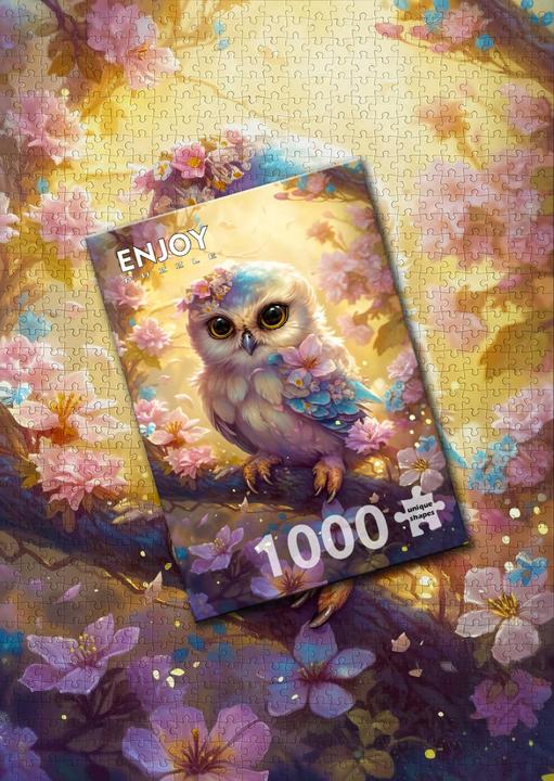 Image du produit Enjoy Puzzle Puzzle 1000 pièces - Hibou doux (1000 pièces)