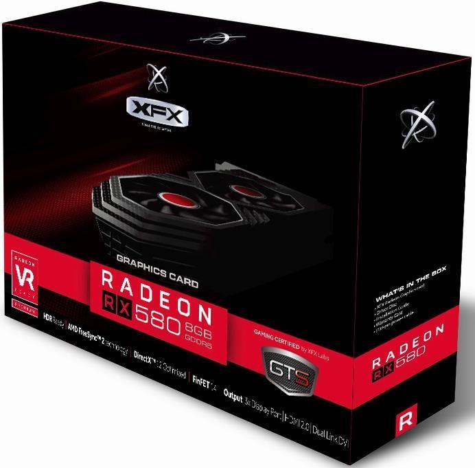 Actual product image XFX Radeon RX 580 GTS XXX Edition (8 GB)