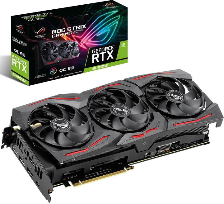 Image du produit ASUS GeForce RTX 2070S ROG Strix O8G Gaming (8 Go)