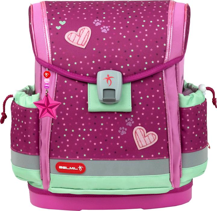 Immagine prodotto Belmil Classy Plus Schulranzen Set 5teilig mit Brustgurt (19 l)