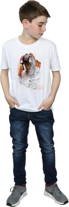 Image du produit Star Wars - T-shirt THE LAST JEDI POE DAMERON BRUSHED - Garçon (140, 146)