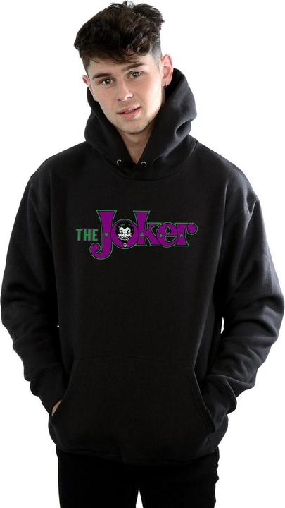 Actual product image Mens The Joker Text Logo Hoodie (M)