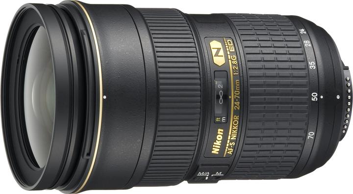 Actual product image Nikon AF-S Nikkor 24-70mm, f/2.8G ED (Nikon F, full size)