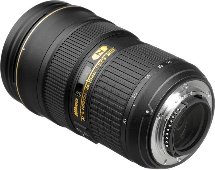 Actual product image Nikon AF-S Nikkor 24-70mm, f/2.8G ED (Nikon F, full size)