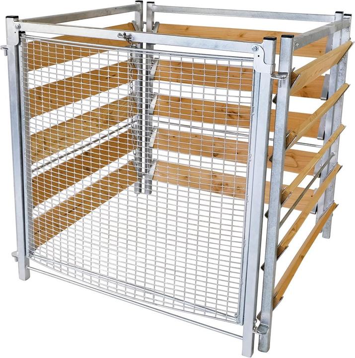 Image du produit Bellissa Composteur bois/métal avec tamis (1000 l)