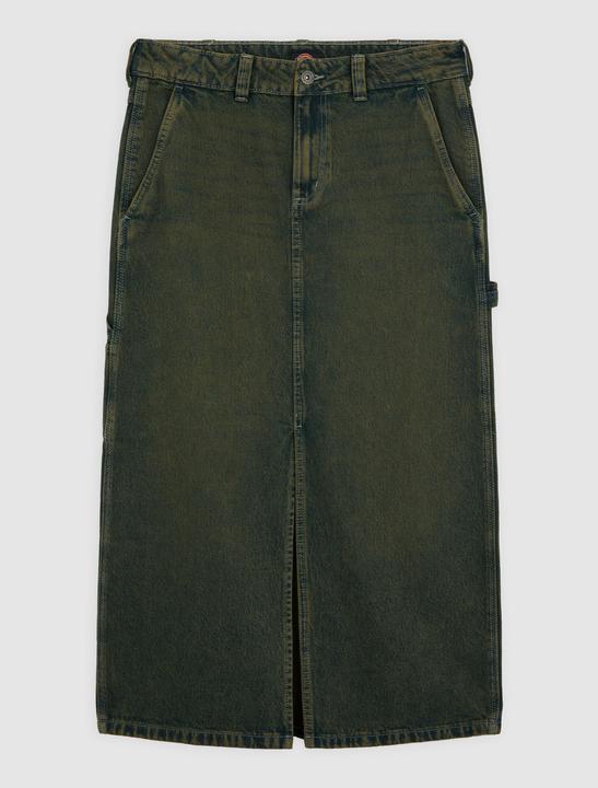 Produktbild Dickies Long Denim Carpenter Skirt W Green Tone Fade (L)
