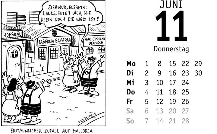 Produktbild 365 gute Perscheid-Tage 2026: Tageskalender (Deutsch)