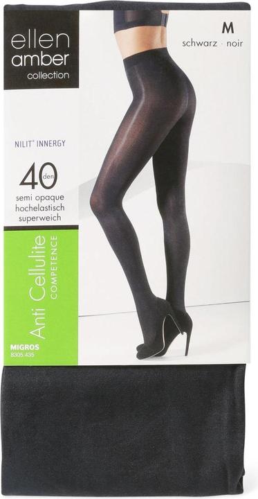 Produktbild Ellen Amber Damen Strumpfhosen Anti Cellulite 40Den (40 DEN)