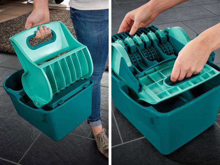 Produktbild Leifheit Set Wischtuchpresse Profi Compact mit Bodenwischer (1 Stk.)