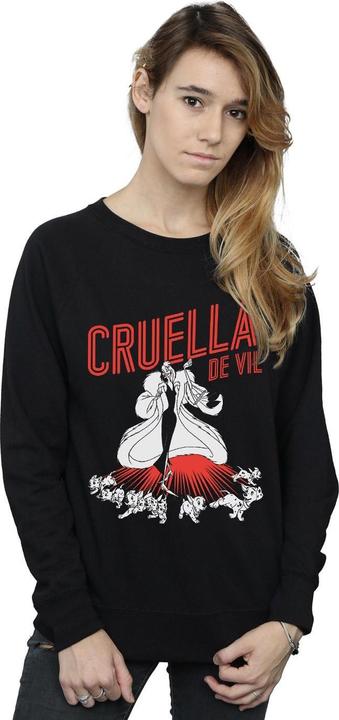 Image du produit Disney - Sweat CRUELLA DE VIL DALMATIANS - Femme (M)