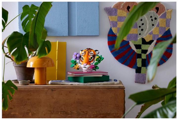 Actual product image LEGO Fauna Collection - Tiger (31217, LEGO Art)