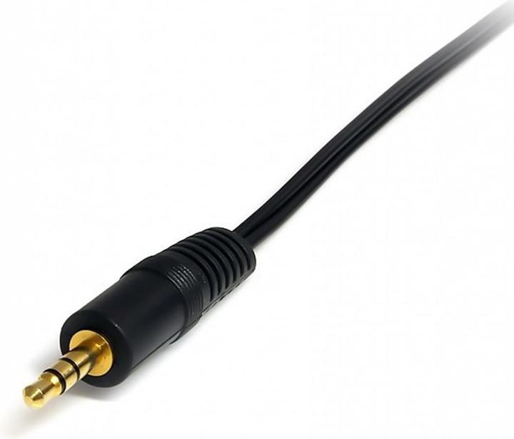 Actual product image StarTech 90cm 3.5mm jack to cinch audio cable - St/St - jack/RCA cable (0.90 m, 3.5mm jack (AUX), Cinch)