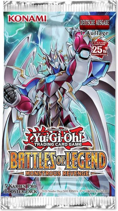 Actual product image Yu-Gi-Oh ! TCG Battles of Legend: Monstrous Revenge Booster Display (English, Booster Pack)