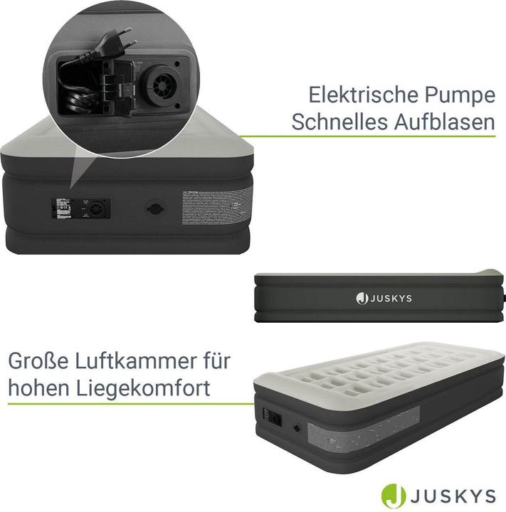 Actual product image Juskys Air bed Sapri M
