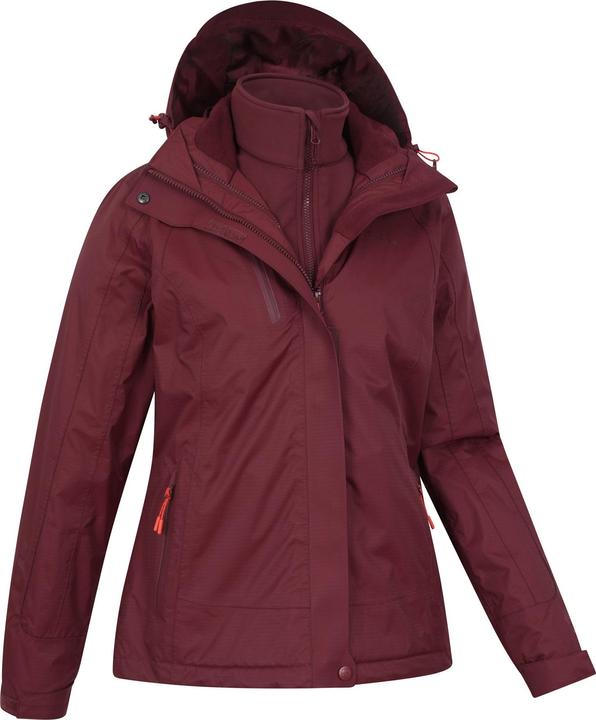 Immagine prodotto Mountain Warehouse Bracken Extreme Giacca Impermeabile 3 In 1 Donna (44 D)