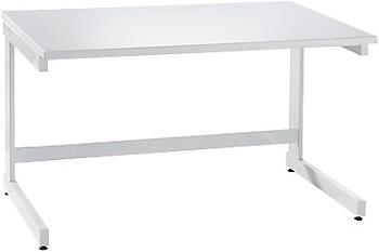 Produktbild Caspar & CO. Labora Labortisch mit C-Fuss-Gestell (90 x 75 cm)