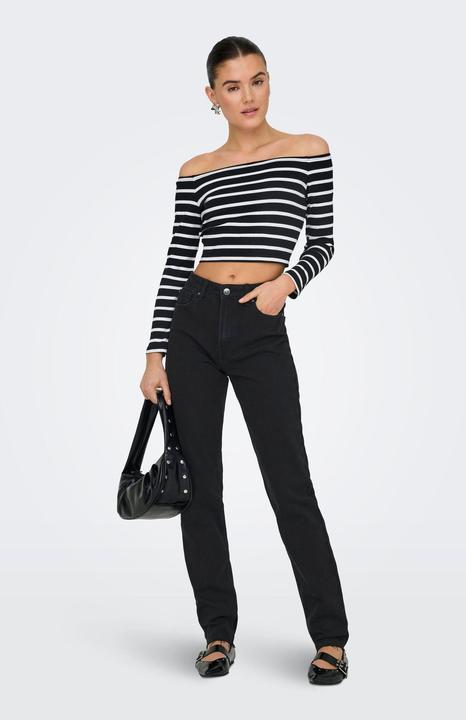 Immagine prodotto Only ONLEMILY Jeans a vita alta e taglio dritto Jeans dalla vestibilità dritta (26)