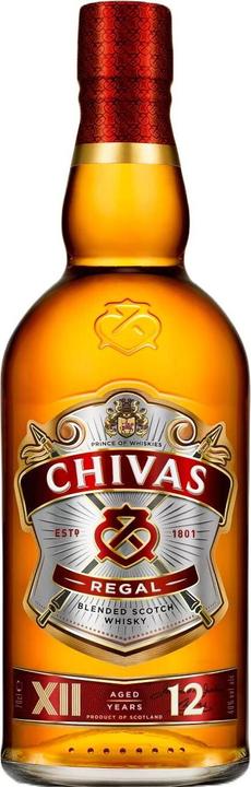 Immagine prodotto Chivas Regal Whisky 12 anni cassa 1 l (Whisky scozzese, Miscelato Whisky, 1 x 10 l)