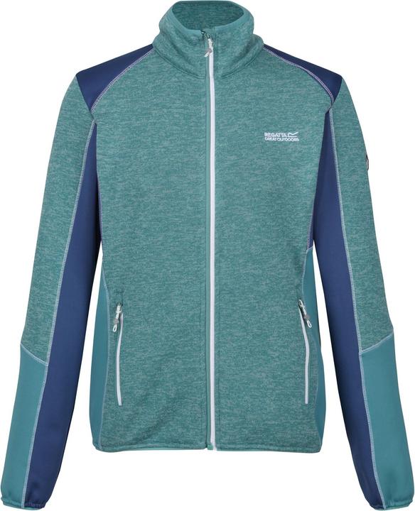 Actual product image Regatta Womens/Ladies Lindalla V Marl Full Zip Fleece Jacket (34 D)