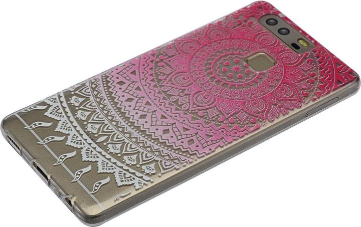 Actual product image König Design Henna Cover for Huawei Honor 6X Case Protective Cover Silicone Bumper Sun Pink New (Fee 6X)
