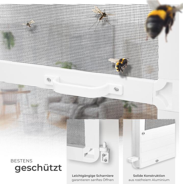 Produktbild tectake Fliegengitter (95 x 210 cm)