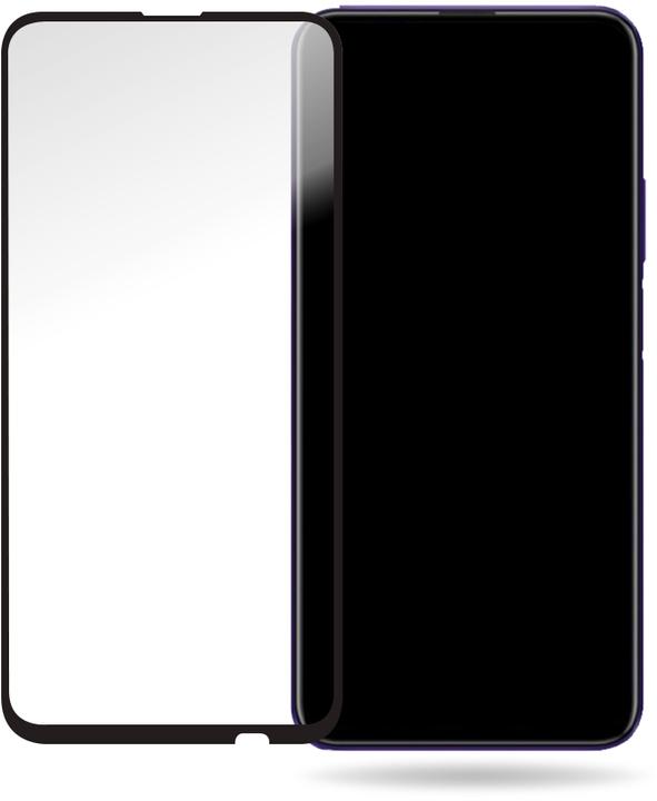 Actual product image Mobilize Black frame glass (1 Piece, Honor 9X Pro)