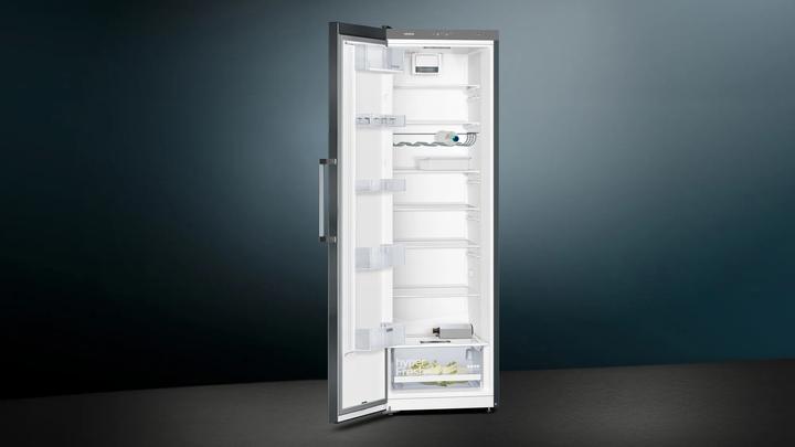 Image du produit Siemens iQ300, free-standing fridge, 186 x 60 cm, Black stainless steel, KS36VGXDP (346 l)