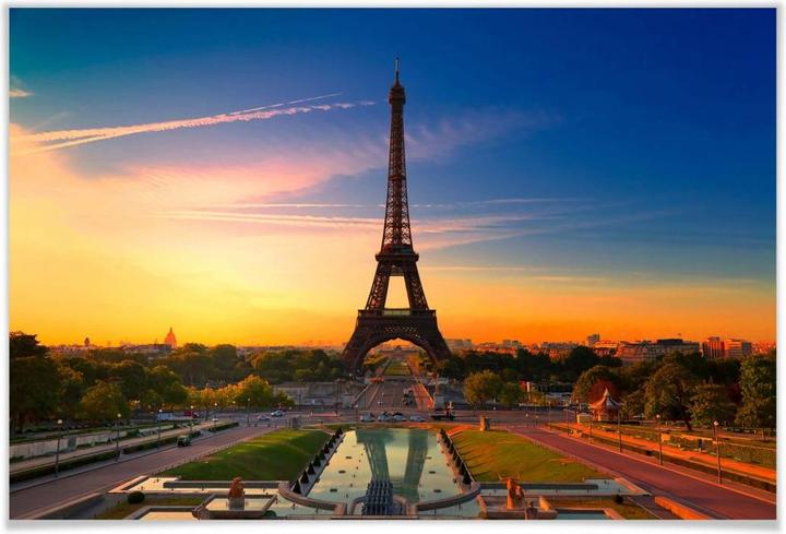 Immagine prodotto Trenddeko Torre Eiffel al tramonto (75 x 50 cm)