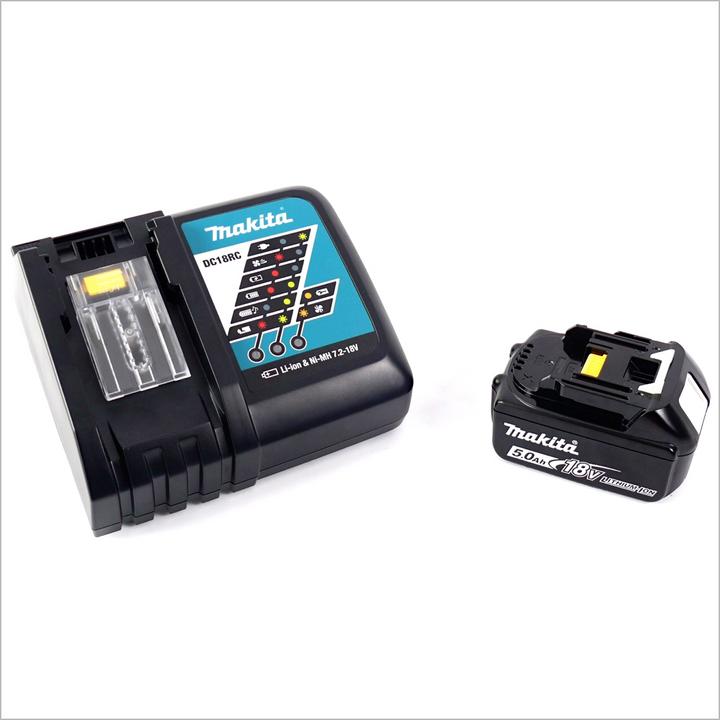 Produktbild Makita DC 18 RC und BL 1850 B (18 V)