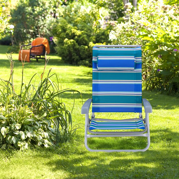 Actual product image Relaxdays Reclining beach-chair (85 cm)