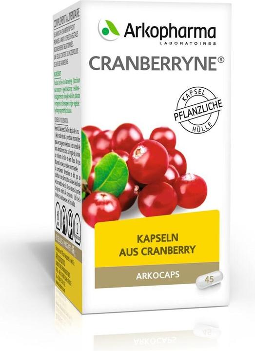 Actual product image Arkopharma Arkocaps Bio Cranberry Kapseln (45 Piece, Capsules, 43 g)